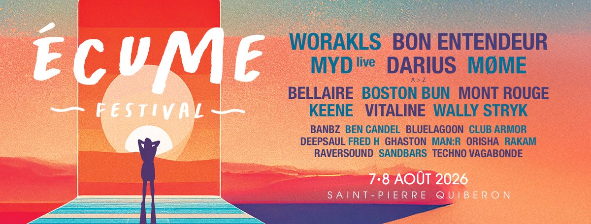 Affiche Écume Festival 2026