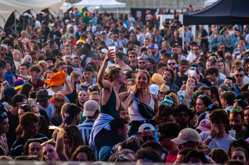 Festivaliers selfie